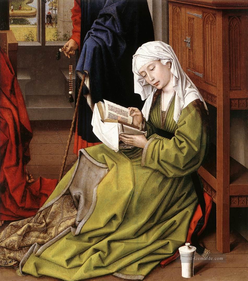 Die Magdalene Lesung Niederländische Maler Rogier van der Weyden Ölgemälde